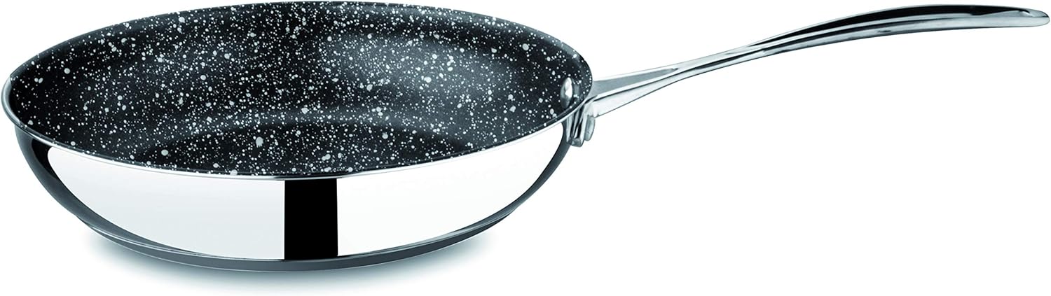 MEPRA stir-fry-pans, 24cm, Stainless Steel