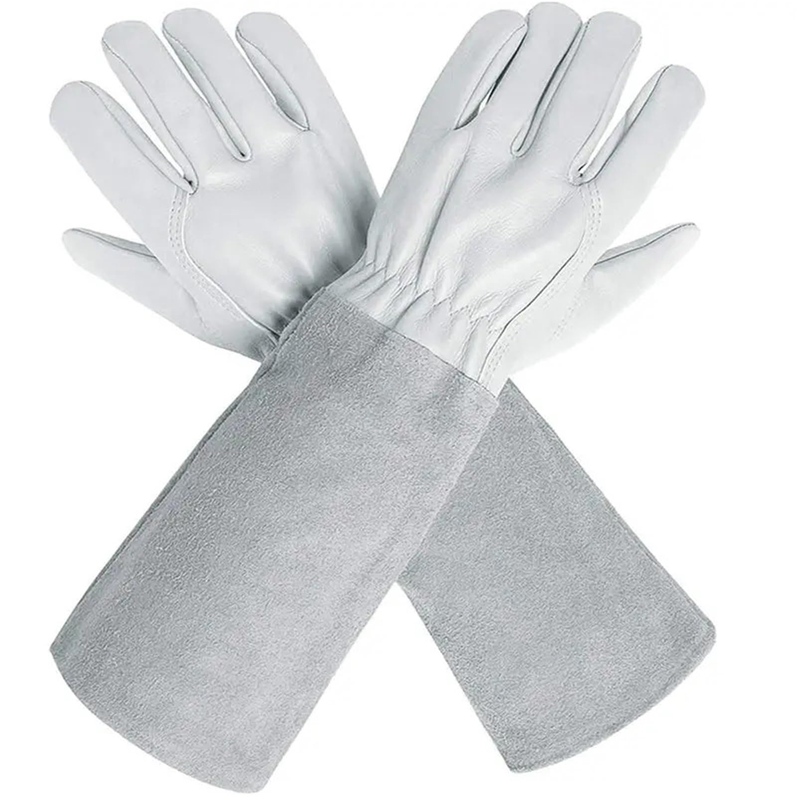 1 paire de gants jardinage en cuir pour Homme et Femme