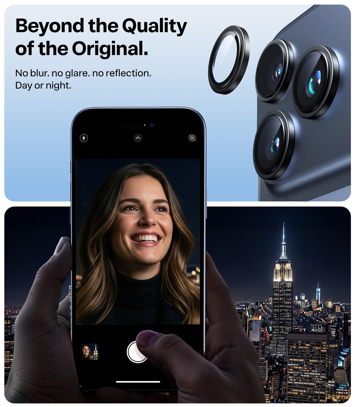 Torras Camera Lens Protector Snapklik.com : TORRAS 3-Year Ultimate Durability For iPhone 17 Pro Max ...