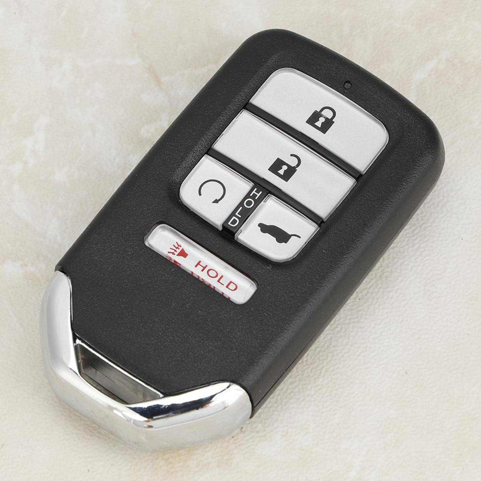 Chiave wireless per auto, chiave telecomando per auto a 4 pulsanti 433MHz 47 chip adatta per CR-V/Civic/Pilot SUV KR5V2X