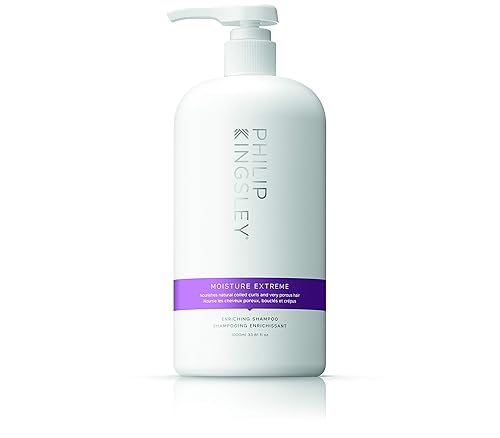 Miniatura 7 de PHILIP KINGSLEY Champú enriquecedor extremo para rizos de cabello rizado seco dañado, anti-encrespamiento, hidratación intensa, champú de limpieza