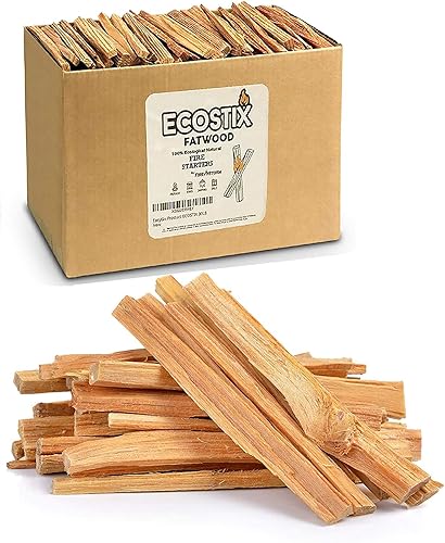 EasyGoProducts EGP-STIX-002-1 Eco-Stix - Varillas de leña para principiantes, estufas de leña para acampar Firestarter Fire Pit BBQ, 20 libras disponible en Yaxa Colombia
