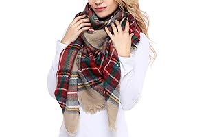 Women's Plaid Shawl: Cozy and Chic Winter Essential