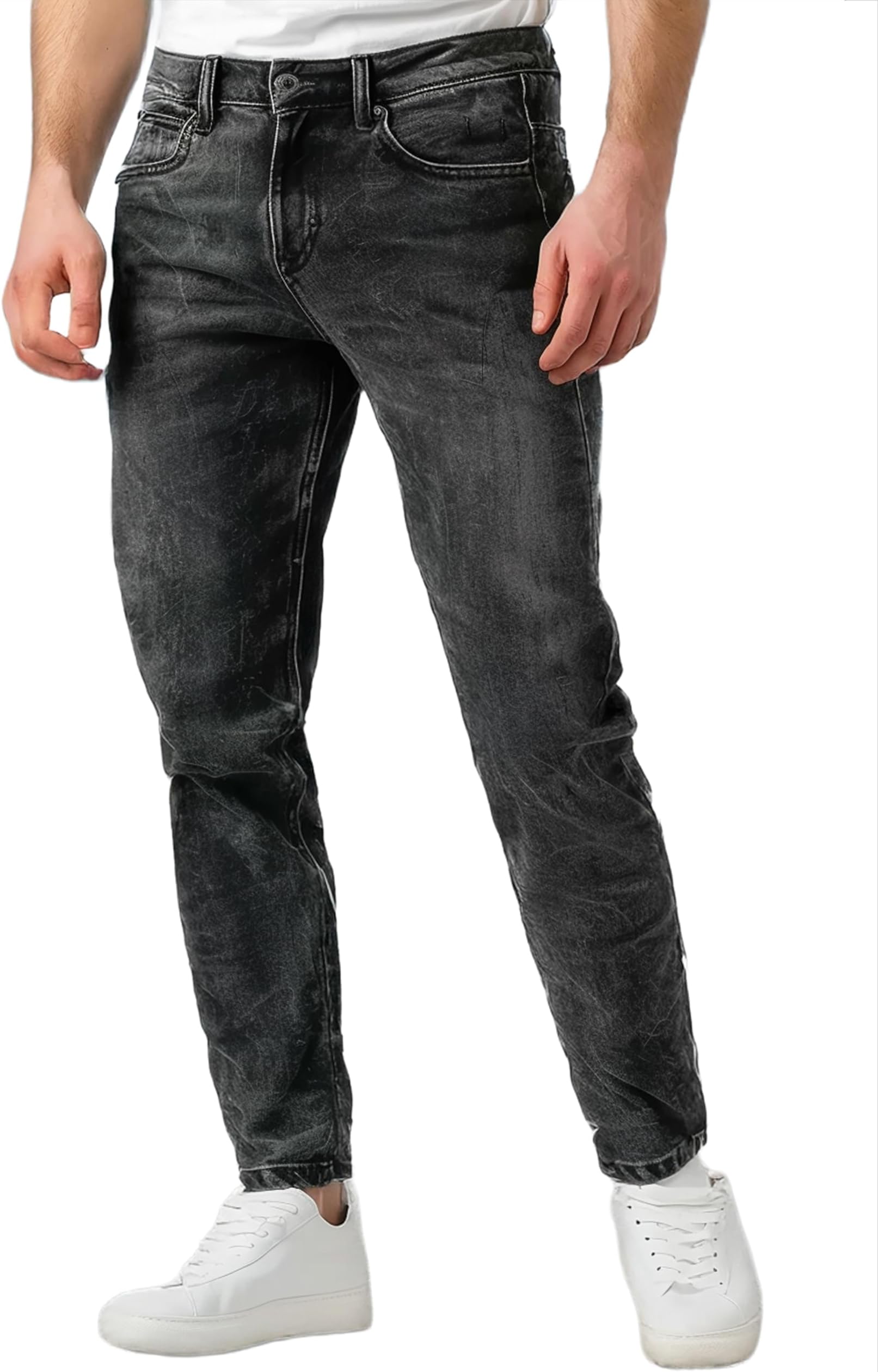 Men's Slim Fit Mid Rise Jeans