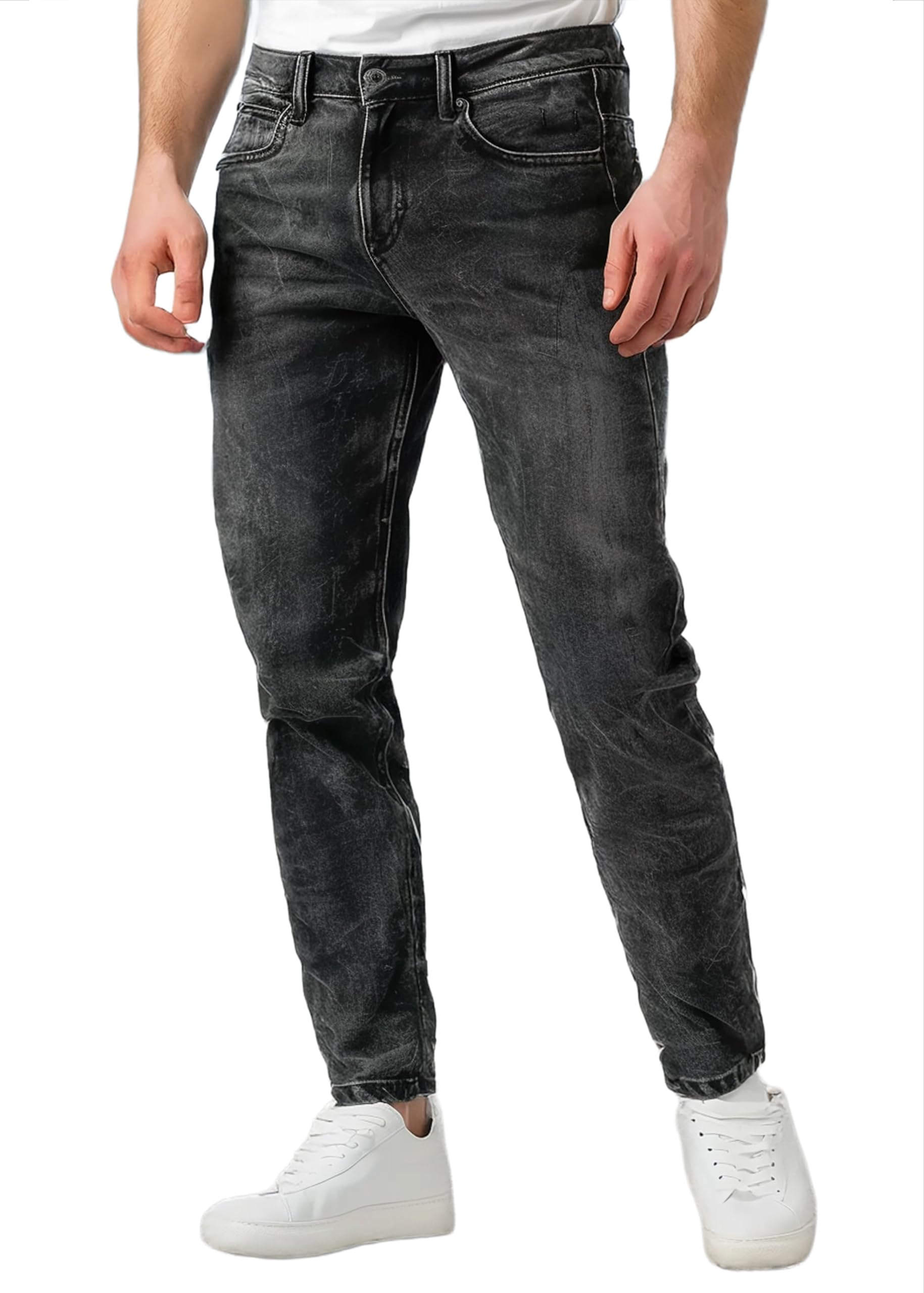 Men's Slim Fit Mid Rise Jeans