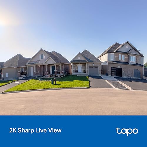 Miniatura 3 de Tapo Cámara de timbre inalámbrica de video inteligente, 2K, visión ultra amplia de 160, batería de hasta 180 días, Alexa, compatible con Google