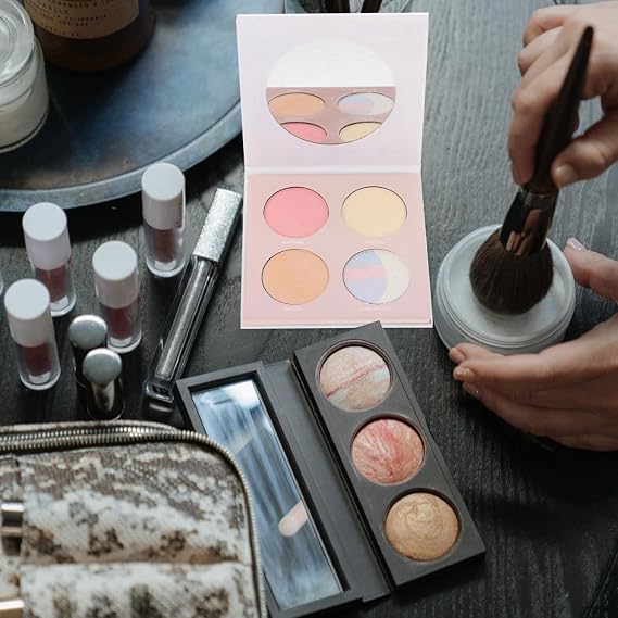 Beaupretty Highlight Eyeshadow Palette Makeup Palette Eyeshadow Powder for Women for Eye Shadow Application