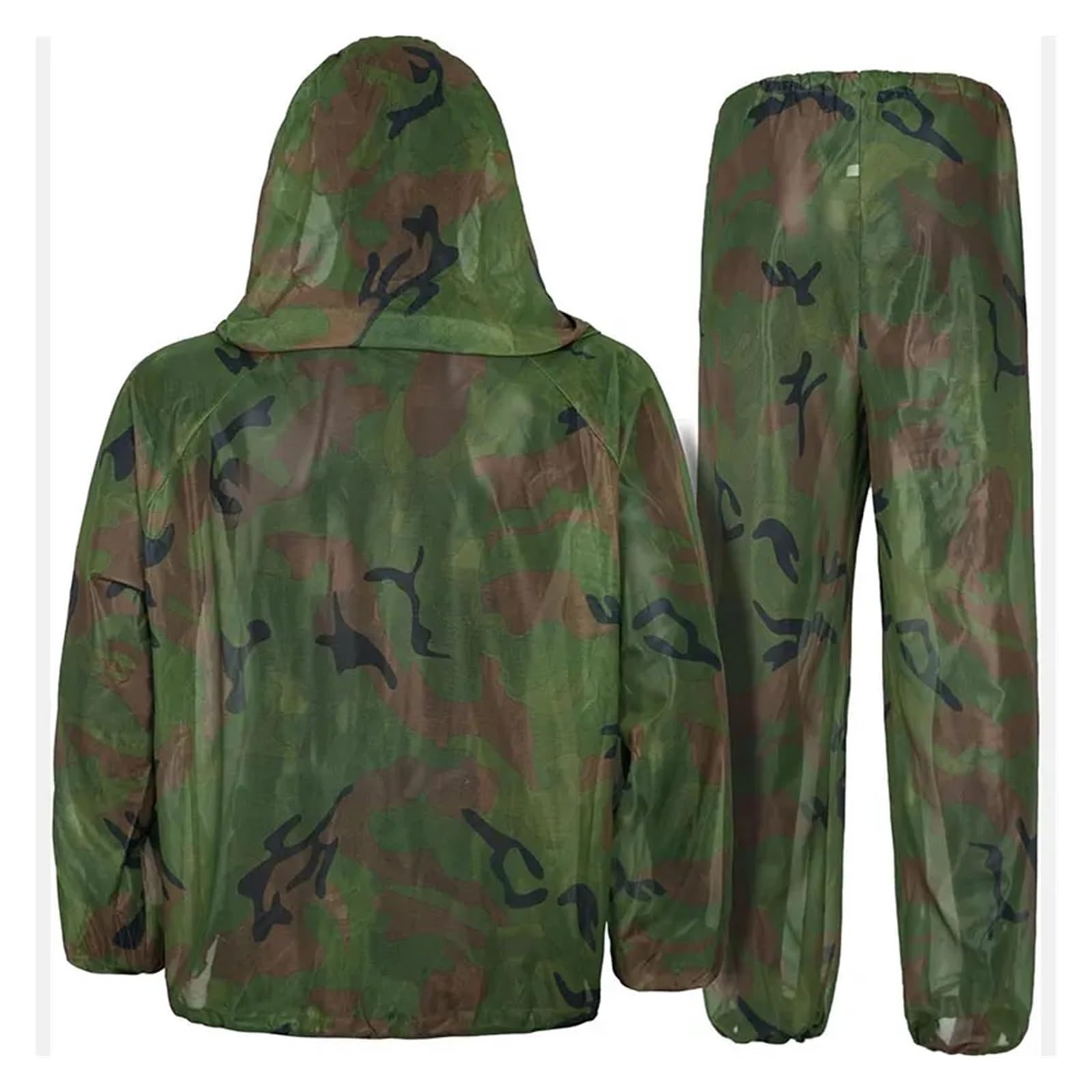 Narzędzia pszczelarskie, Kamuflażowy Kombinezon Pszczelarski, Zestaw Ochronnej Odzieży Pszczelarskiej Z Kapturem, Narzędzia Pszczelarskie(XL-XXL)
