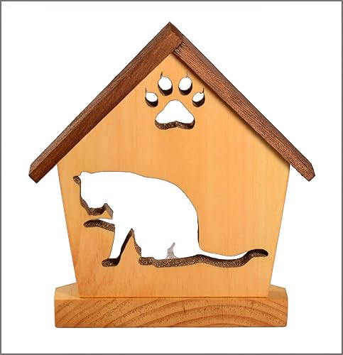 Miniatura 4 de Personalized Cat Memorial Gift for Cat Lovers Customizable Pet Memorial Gift Pet Loss Cat Gift Idea Pet Sympathy Candle Tea Light Gift 8 poses
