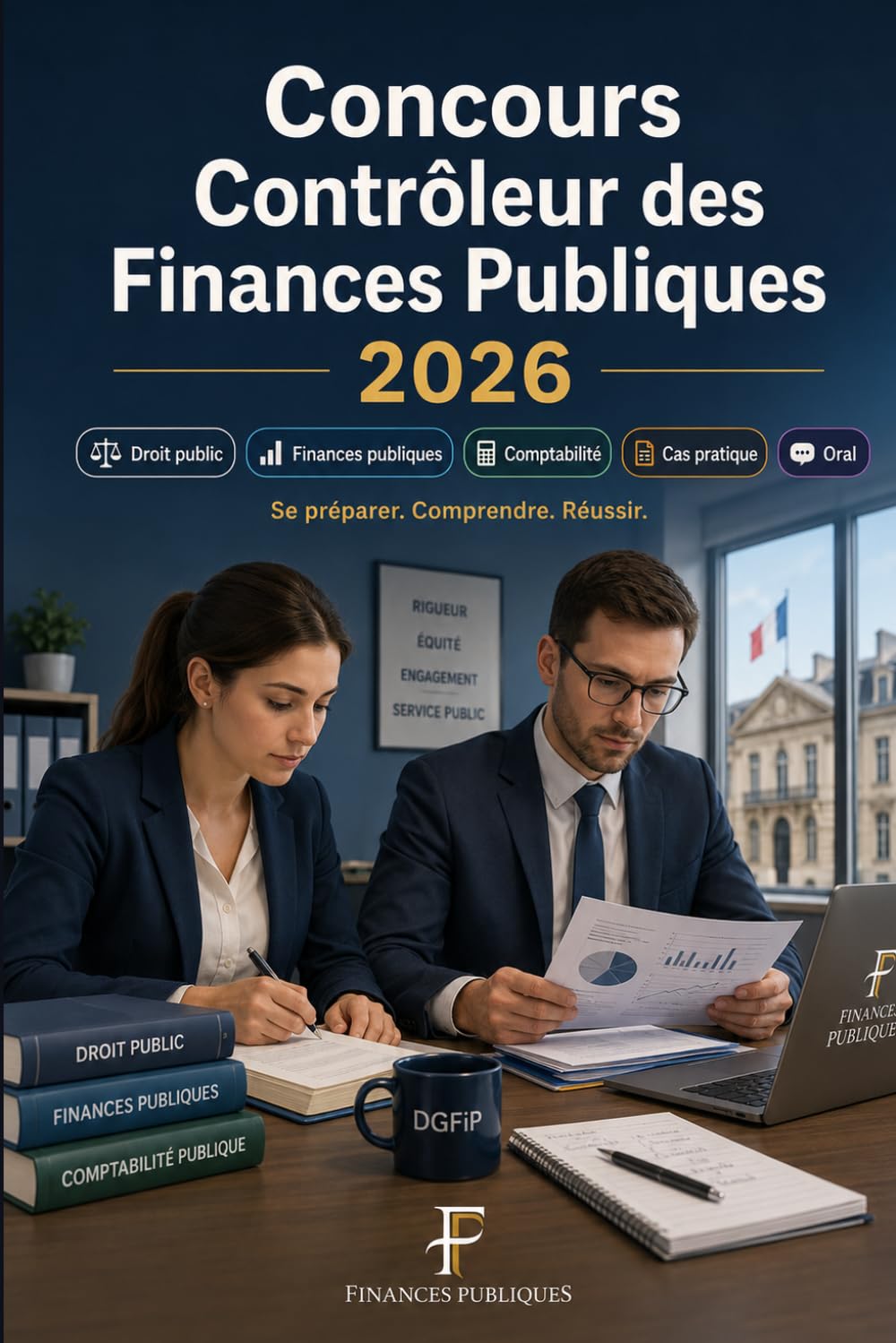 Concours Contrôleur des Finances Publiques 2026: DGFiP Catégorie B : préparation au concours, droit public, finances publiques, comptabilité, cas pratique, oral et méthodologie
