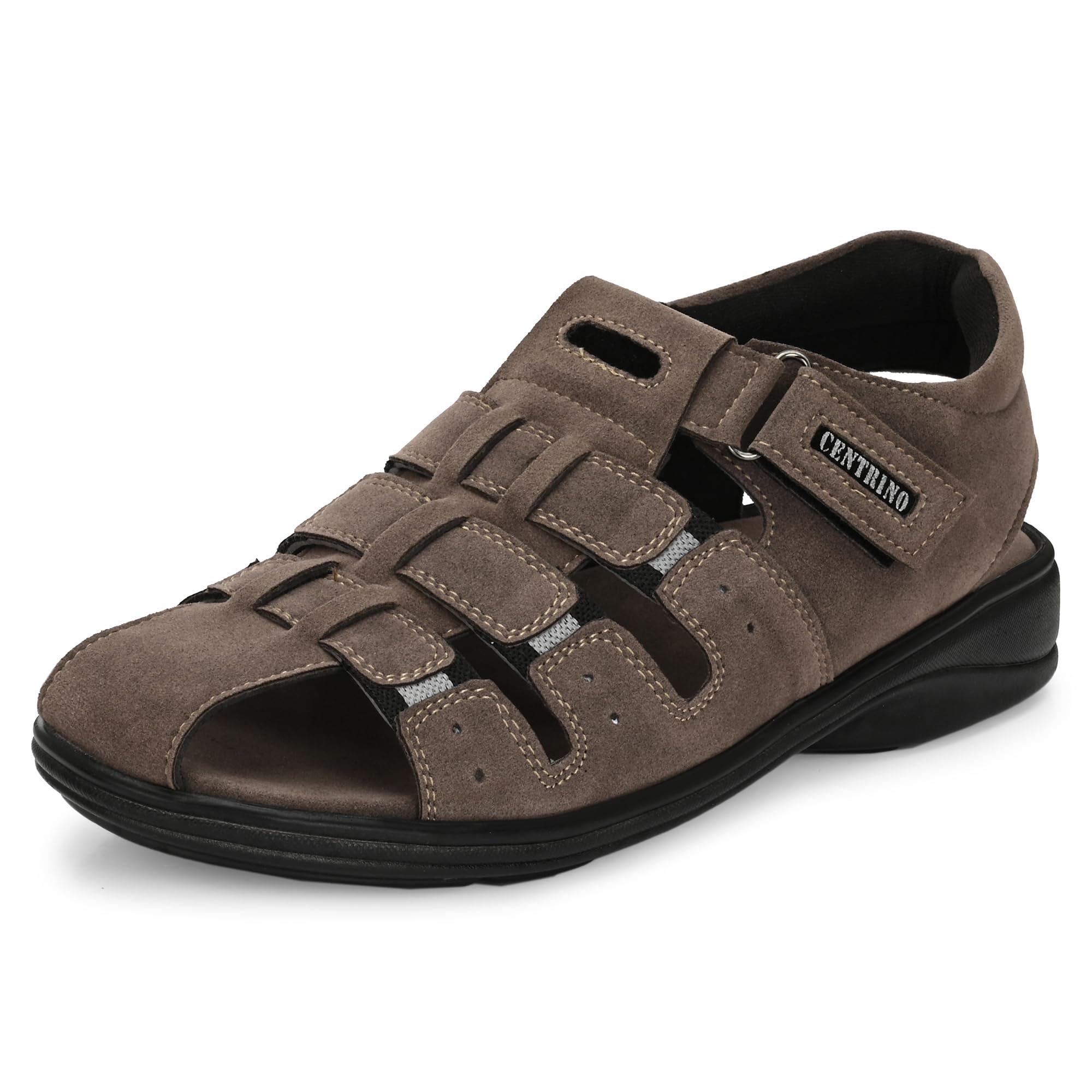 centrino Sandal for Men | Grip Insole for Stability | Modern Look with Straps | Comfortable Casual look sandal for Men's (9267)-picture-36