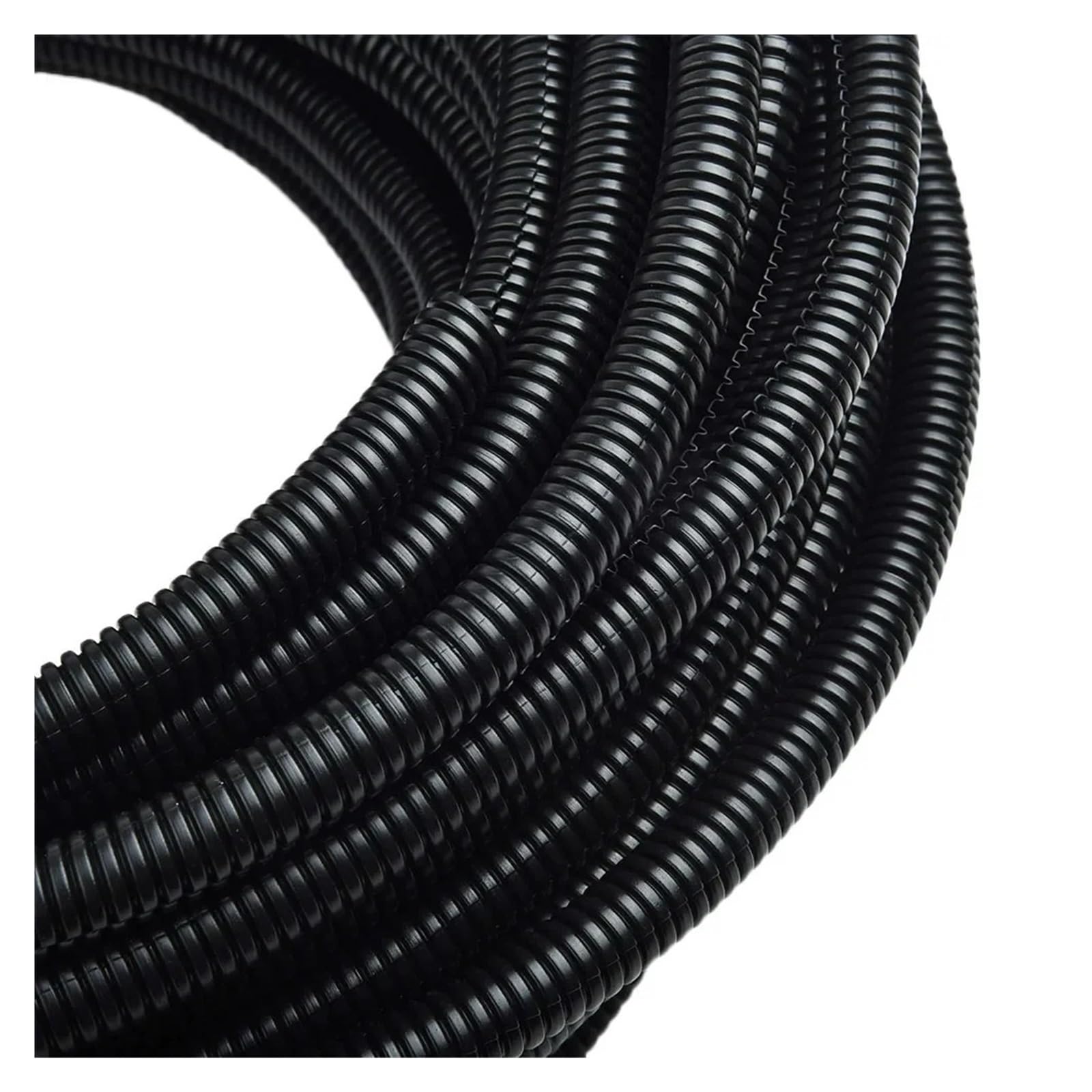 Tubo corrugato, Condotto corrugato diviso in polietilene da 30 m, diametro interno 6,5 mm/10 mm(10mm)