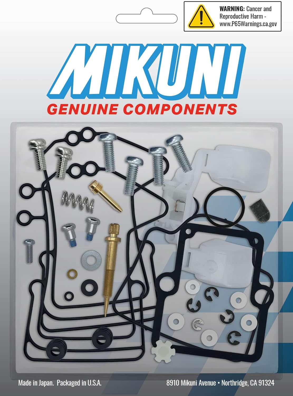 Mikuni Carburetor Rebuild Kit for Arctic Cat & Polaris Snowmobiles with Mikuni TM40 Carburetors