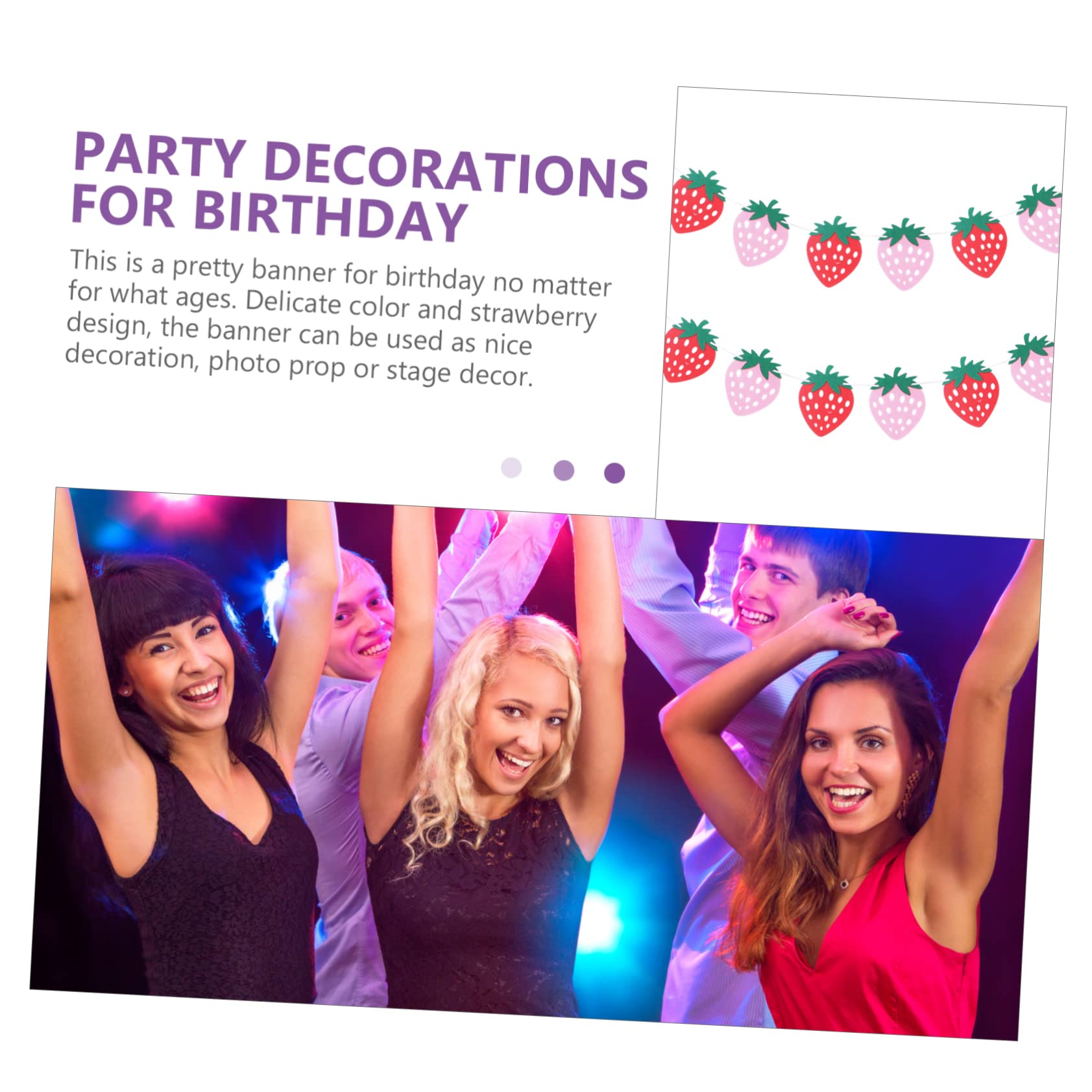 Alasum 10juegos Pancartas De Cumpleaños De Decoraciones Colgantes De Banners De Fieltro para Celebraciones De Cumpleaños Adornos para Interior y Exterior
