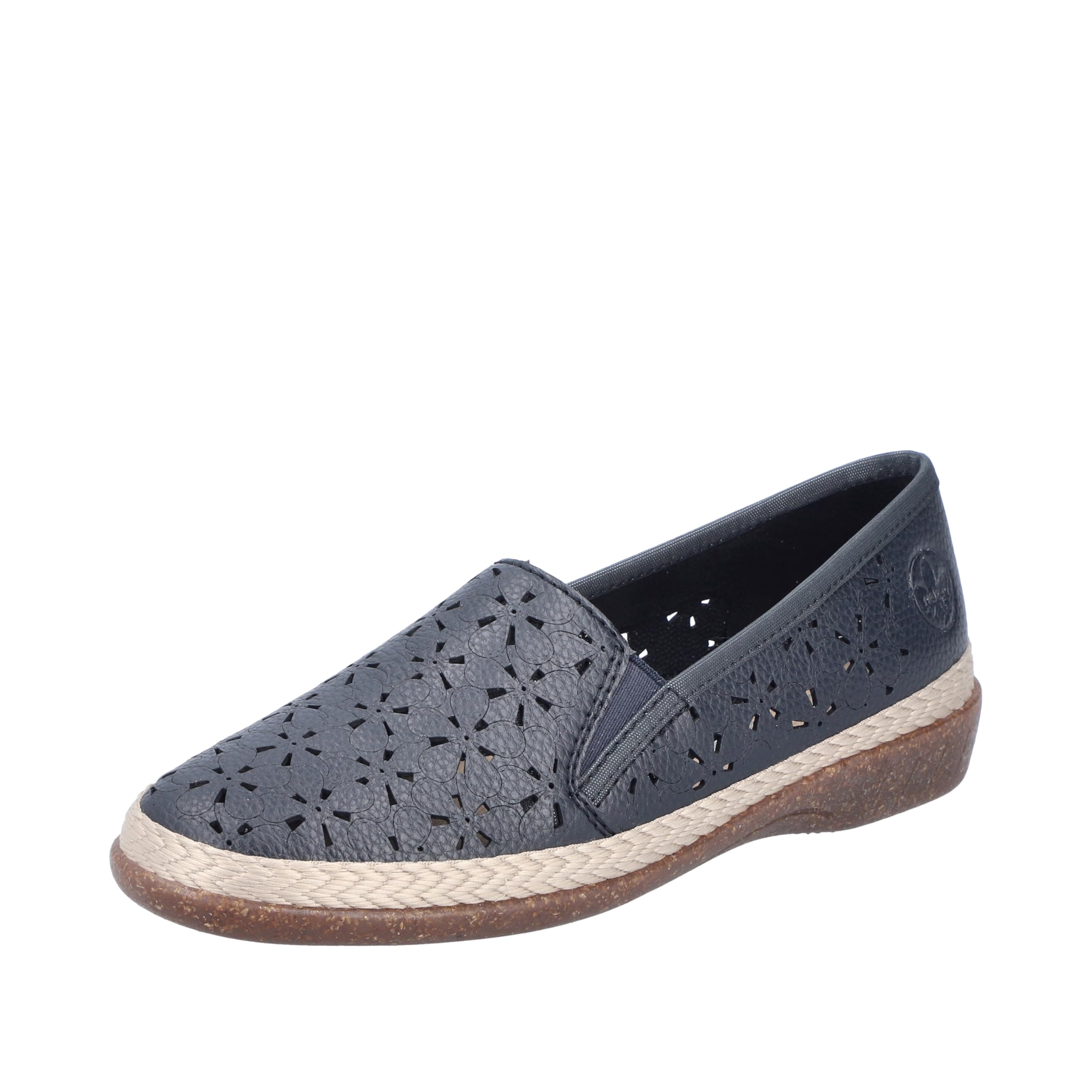 Rieker Women's 47666 Slippers, Blue 14, 40 EU