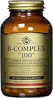 Vista 1 de Solgar B-complex "100", 100 cápsulas vegetales - Salud del corazón, 100 unidades (paquete de 12)