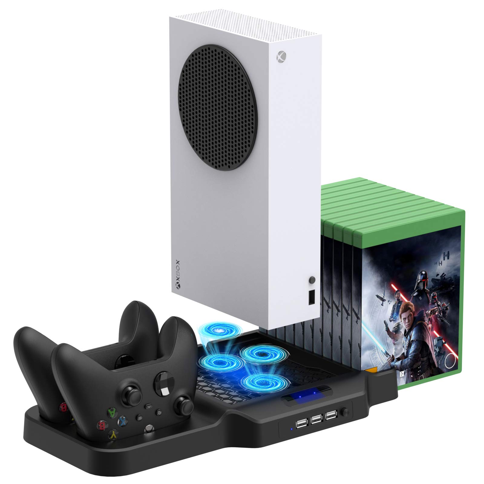 FASTSNAIL Cooling Fan Competible with Xbox Series S/X, Vertical Cooling