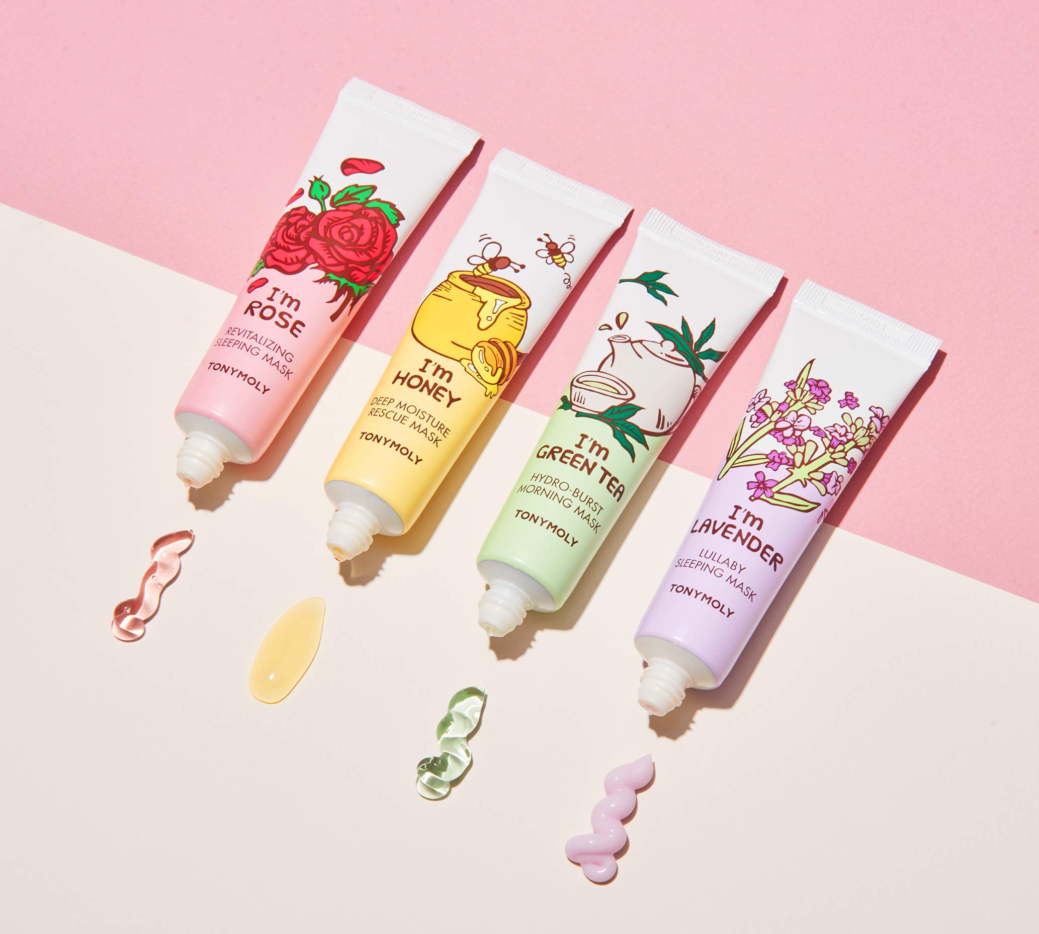 TONYMOLY I'm Real Face Mask, Easter Basket Stuffer, Travel Size Korean Skin Care