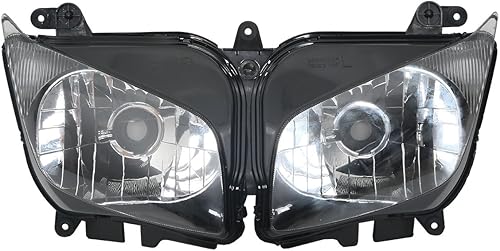 Green-L Faro delantero para motocicleta DOT para Yamaha FZ1 1000 Fazer 2006-2008