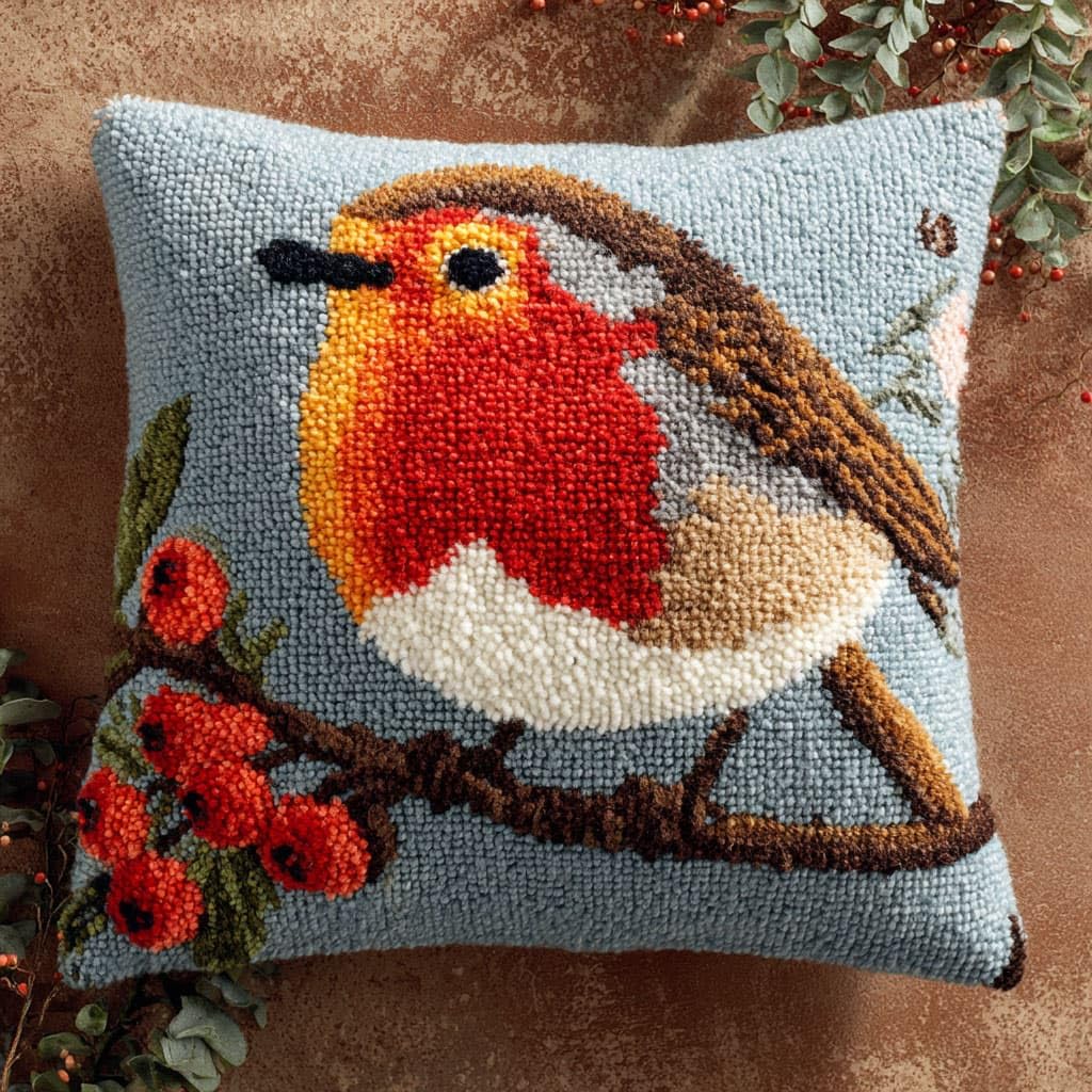 Henypt Latch Hook Kits for Beginners Bird
