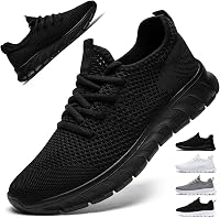 DaoLxi Women's Slip-On Running Shoes: Non-Slip Mesh Sneakers for Gym, Work, Walking, Jogging - Lightweight Comfort (Wide Fit)
