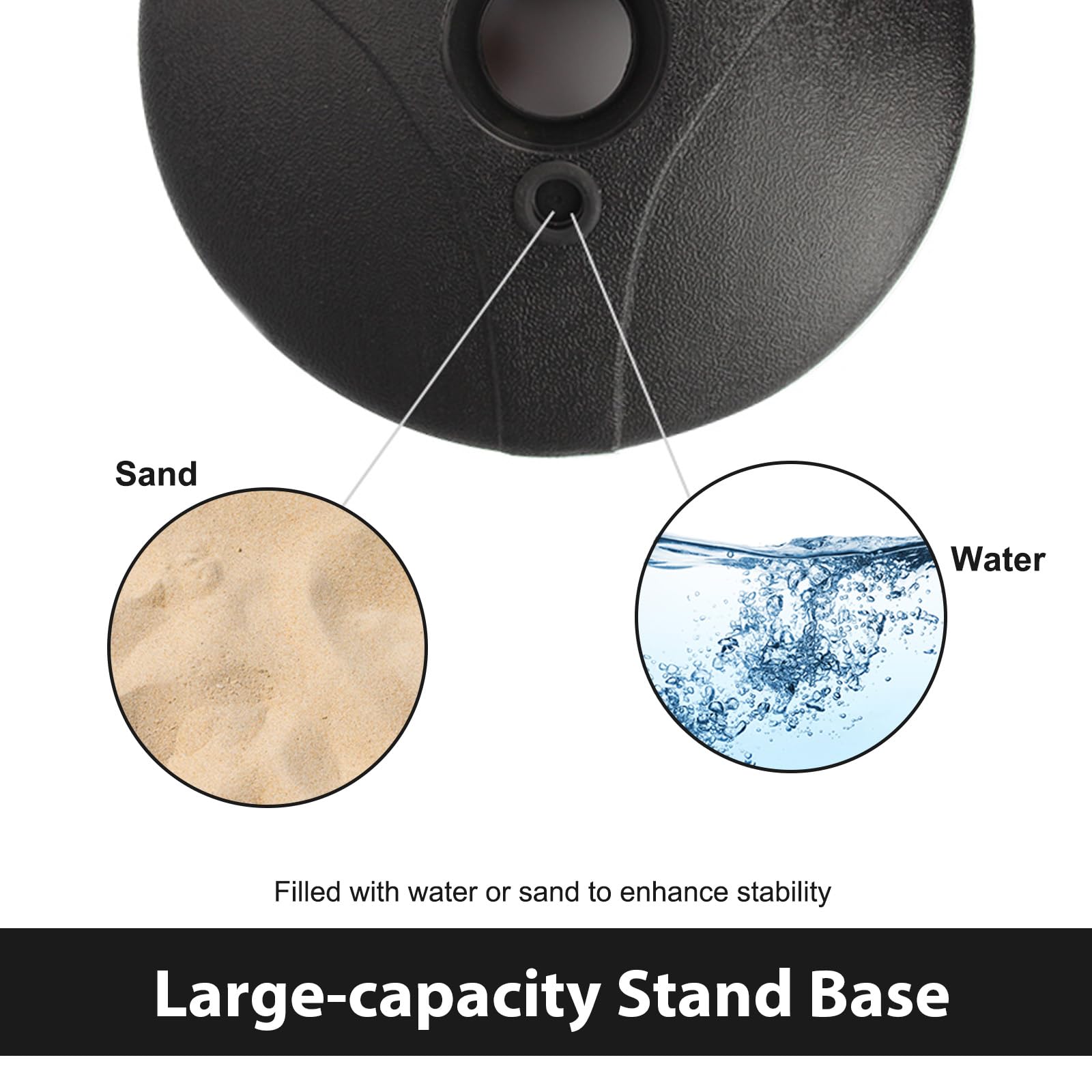 KOMFOTTEU Punchingball Standbox höheverstellbar 81-123 cm, Standboxball mit Boxhandschuhen & Pumpe, Boxen Set, Stehendes Boxsack für Kinder & Erwachsene