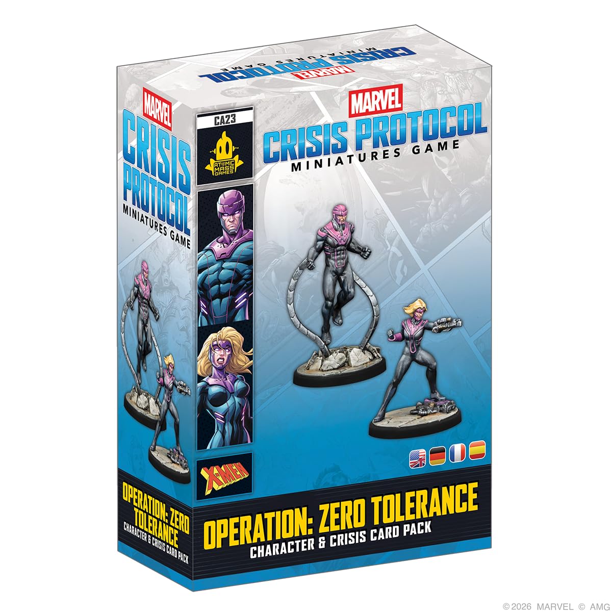 Asmodee Marvel Crisis Protocol: Operation: Zero Tolerance Card Pack | Expansión de Miniaturas, A Partir de 14 Años, Para 2 Jugadores, 90 Minutos por Partida, Inglés en oferta en Amazon