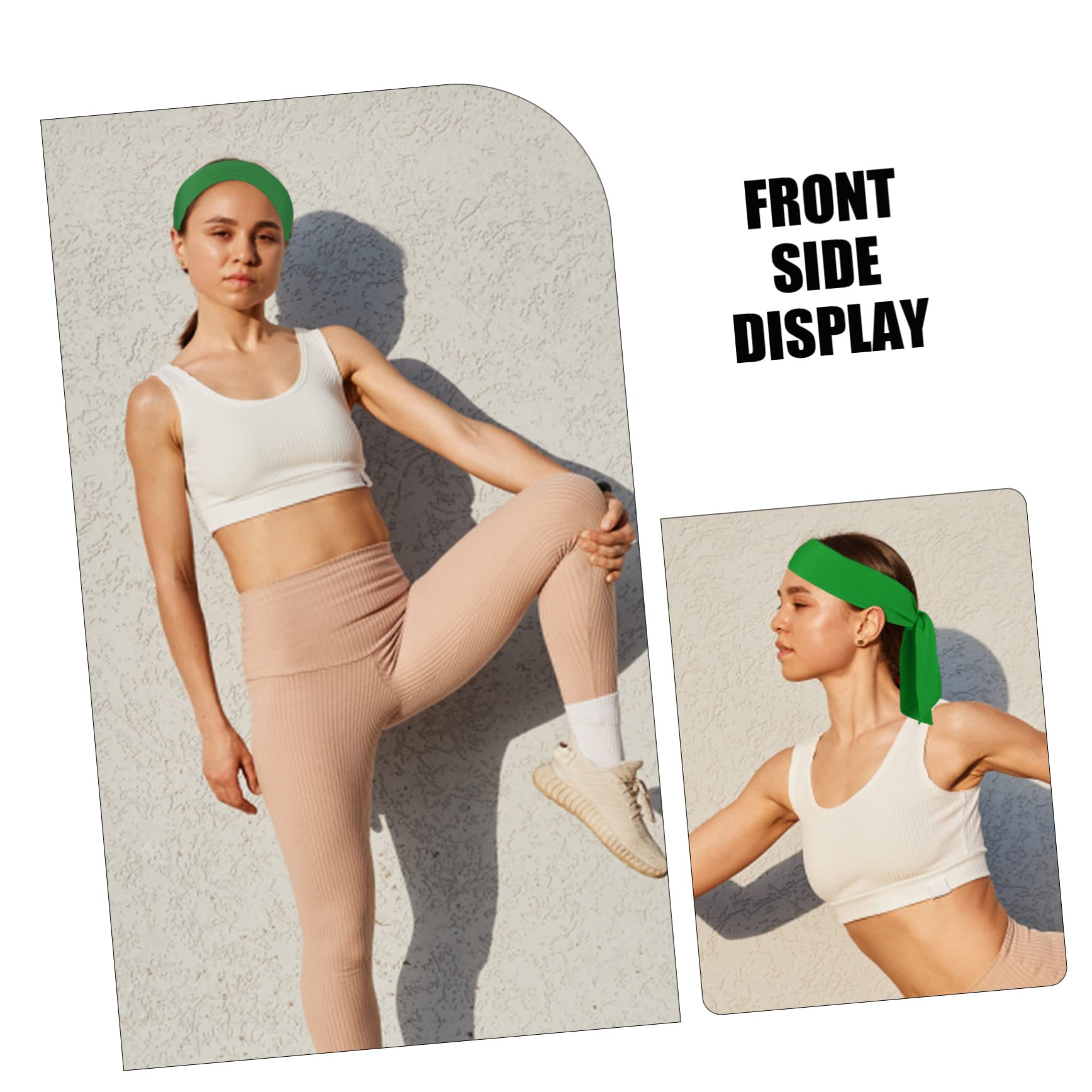 BESPORTBLE 12pezzi Fasce Sportive Regolabili Antiscivolo Per Uomini e Donne Assorbimento Sudore e Comfort Ottimale Per Corsa e Allenamento