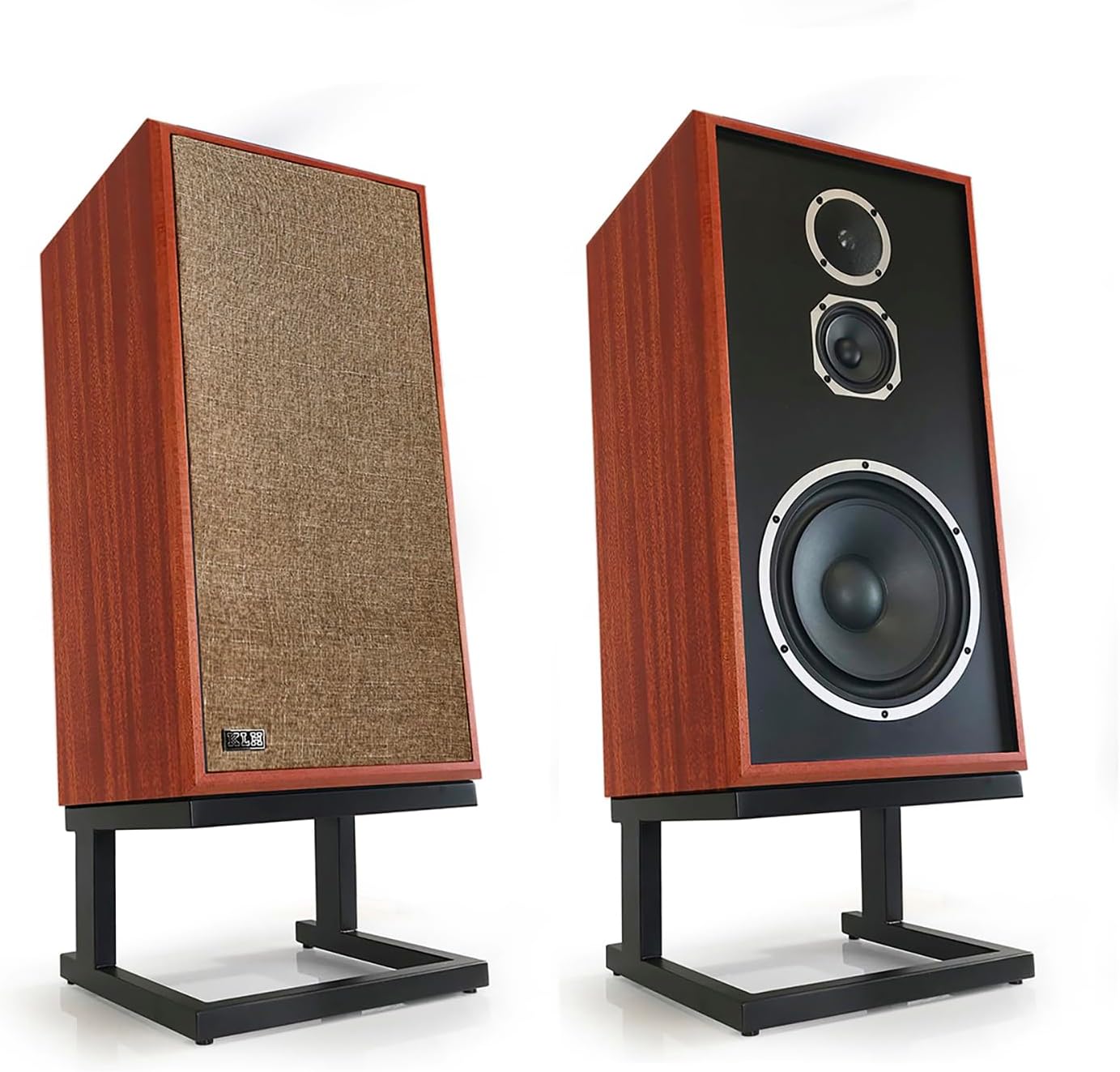 KLH Model Five Floorstanding Speaker (Mahogany, Pair)