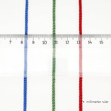 Polyester Soft Macrame Cord 2.5-3mm, 191 yards x 1/9 inc Turkish Burgundy Polyester Rope, Braided Macrame Yarn for DIY Crafts, Plant Hanger, Wall Hanging, Macrame Bag