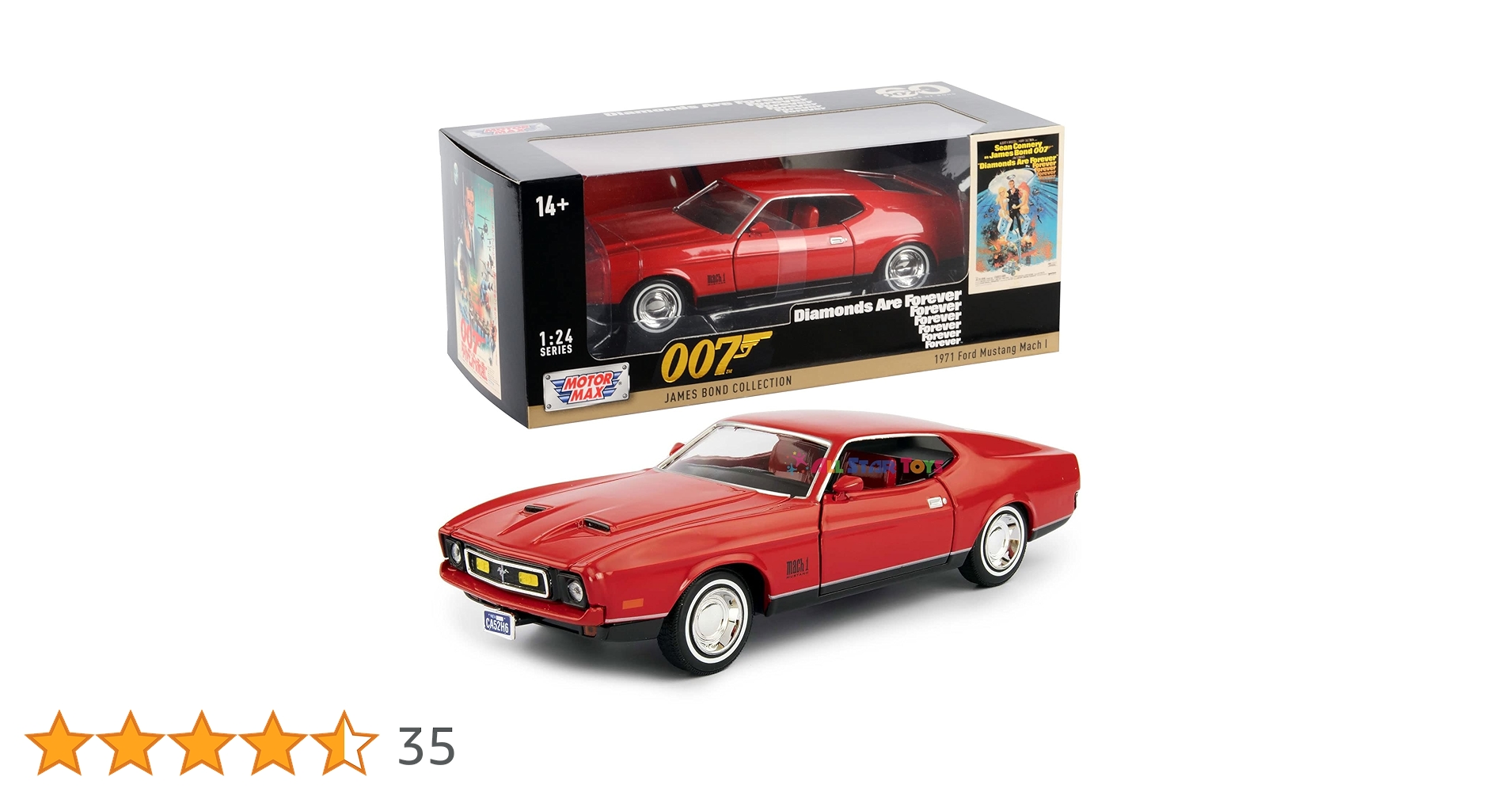 Amazon | ジェームズ・ボンド 1971 フォード マスタング マッハ