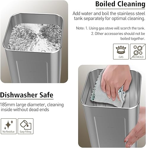 Miniatura 4 de Humidificador de acero inoxidable, PURE-BS