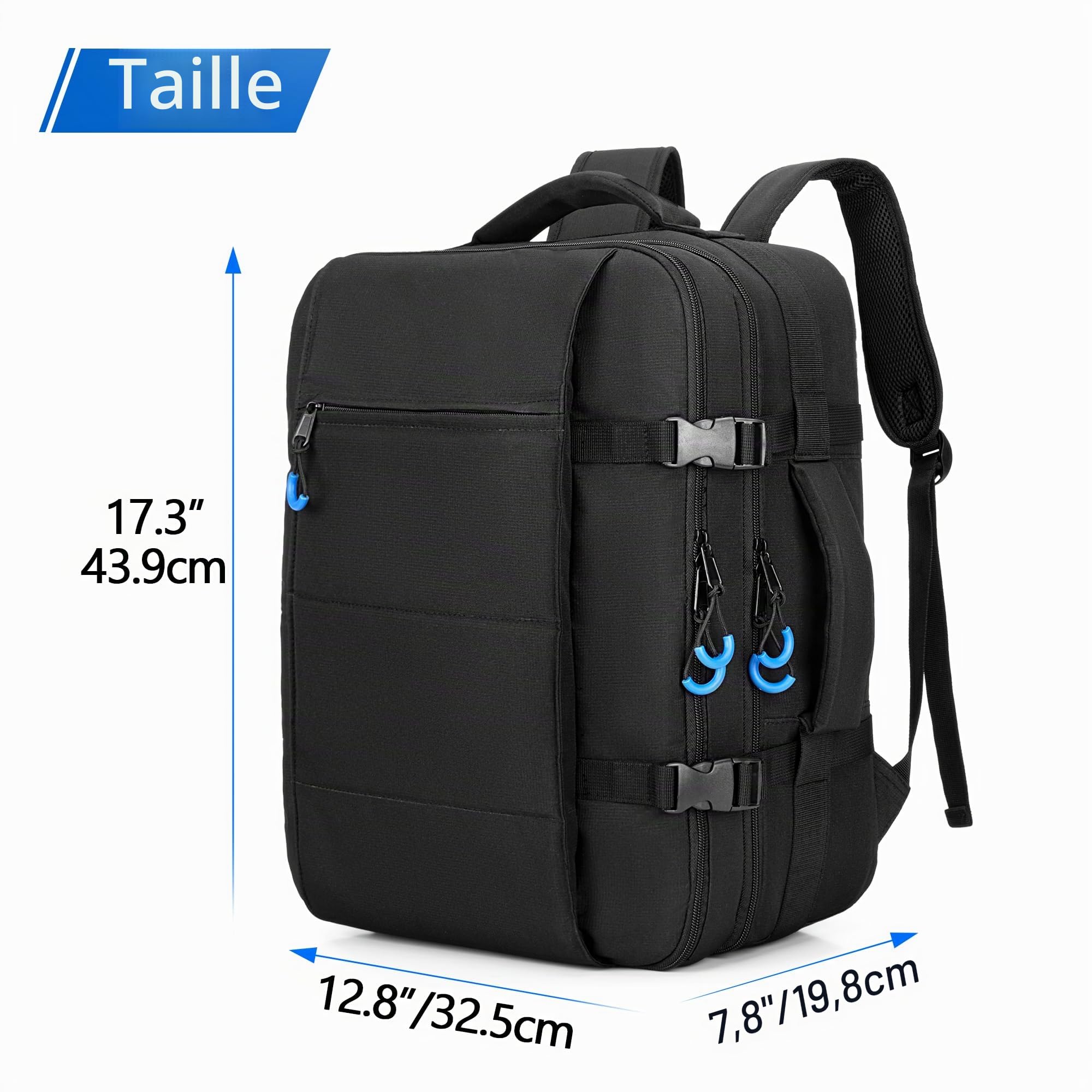 PGmoon Sac à Dos Compatible avec Console PS5/PS4 pour Voyage, Soirée | Grande Cloison Rembourrée Réglable, Plusieurs Poches pour Manette, Laptop 15,6", Disques de Jeu, Conception Brevetée