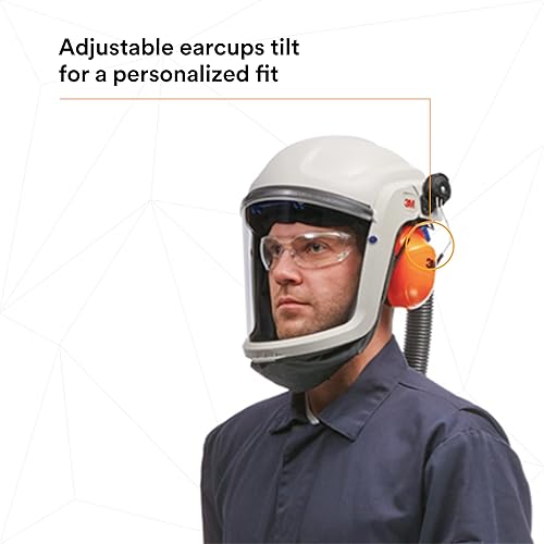 Miniatura 5 de 3M PELTOR Conjunto de orejeras M-985/37333(AAD), para productos Versaflo M-100 y M-300, par, 1 EA/estuche