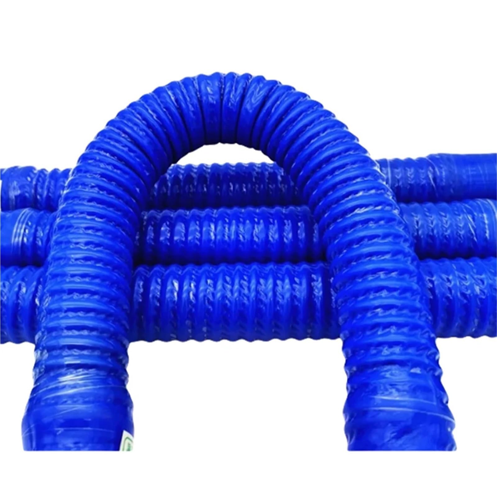 Manguera Gasolina Manguera de turbocompresor de Alambre de Acero, Manguera corrugada, Manguera Flexible de Silicona, Tubo de admisión de Aire. Manguito Turbo(900mm,ID55mm)