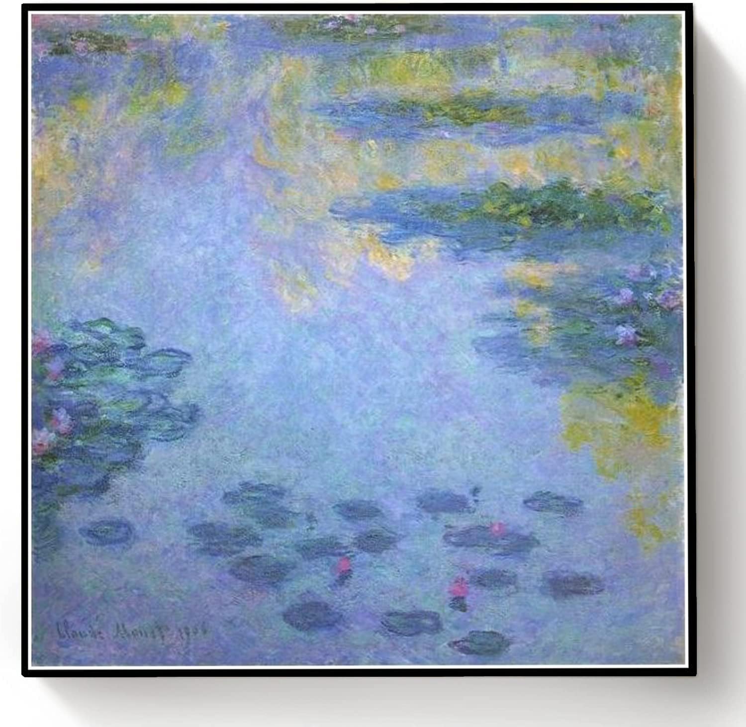 Paint by Numbers Kits for Adults and Kids Water Lilies Painting by Claude Monet Paint by Numbers Kit for Kids and Adults