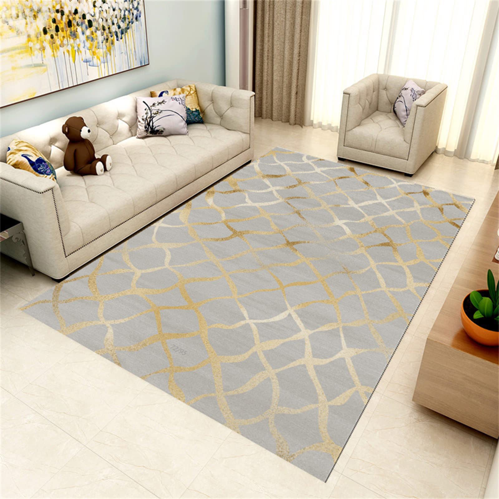 Moquette exterieur gris et tapis pique-nique 100x200 pour terrasse ou jardin