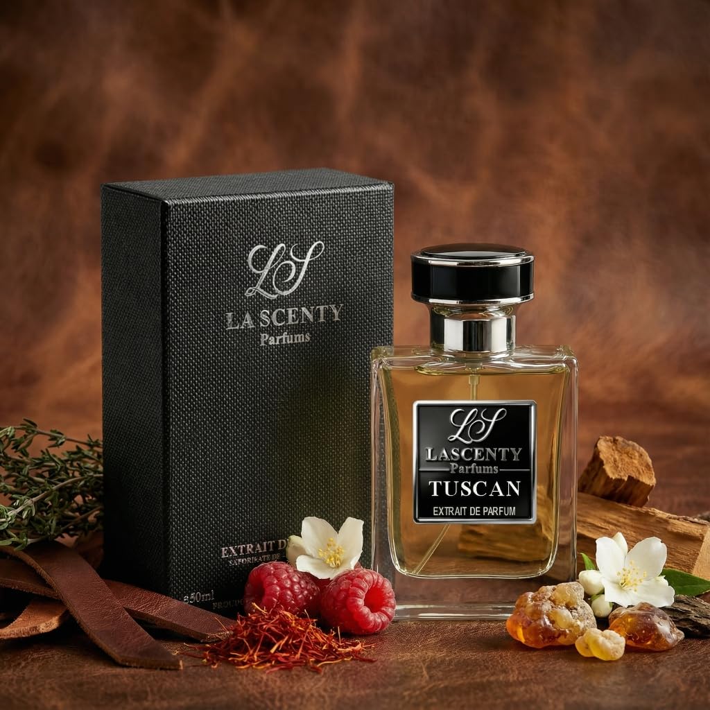 TUSCAN Inspired by Tuscan Leather, Leather Amber Woody Perfume and Cologne for Men and Women, Long Lasting Intense Fragrance with Strong High Projection, 50 ml EDP - Image 3
