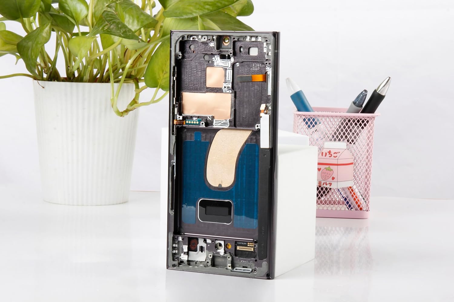 OLED for Samsung Galaxy S23 Ultra Screen Replacement for Display Samsung S23 Ultra LCD S918B S918U LCD Digitizer Touch Assembly with Frame(Support Fingerprint,US Version)