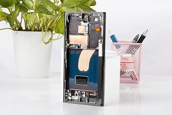 OLED for Samsung Galaxy S23 Ultra Screen Replacement for Display Samsung S23 Ultra LCD SM-S918B SM-S918U LCD Digitizer Touch Screen Assembly Black with Frame (US Version,Support Fingerprint)