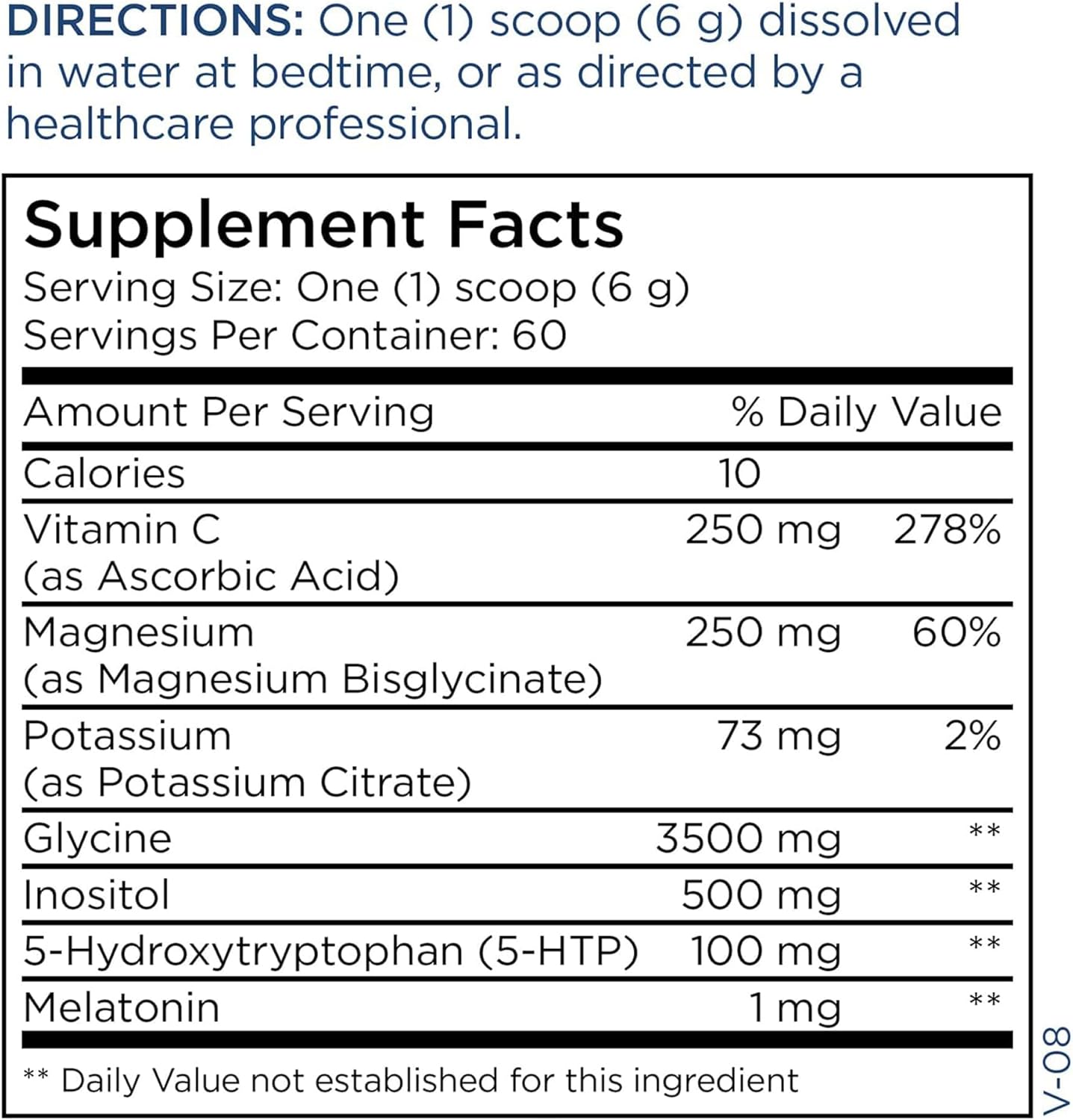 Metabolic Maintenance R.E.M. Maintenance Powder - Natural Relaxation Support Supplement with Magnesium, Melatonin, 5-HTP + Potassium - Easy Drink Add-in, No Fillers (366g / 60 Servings)