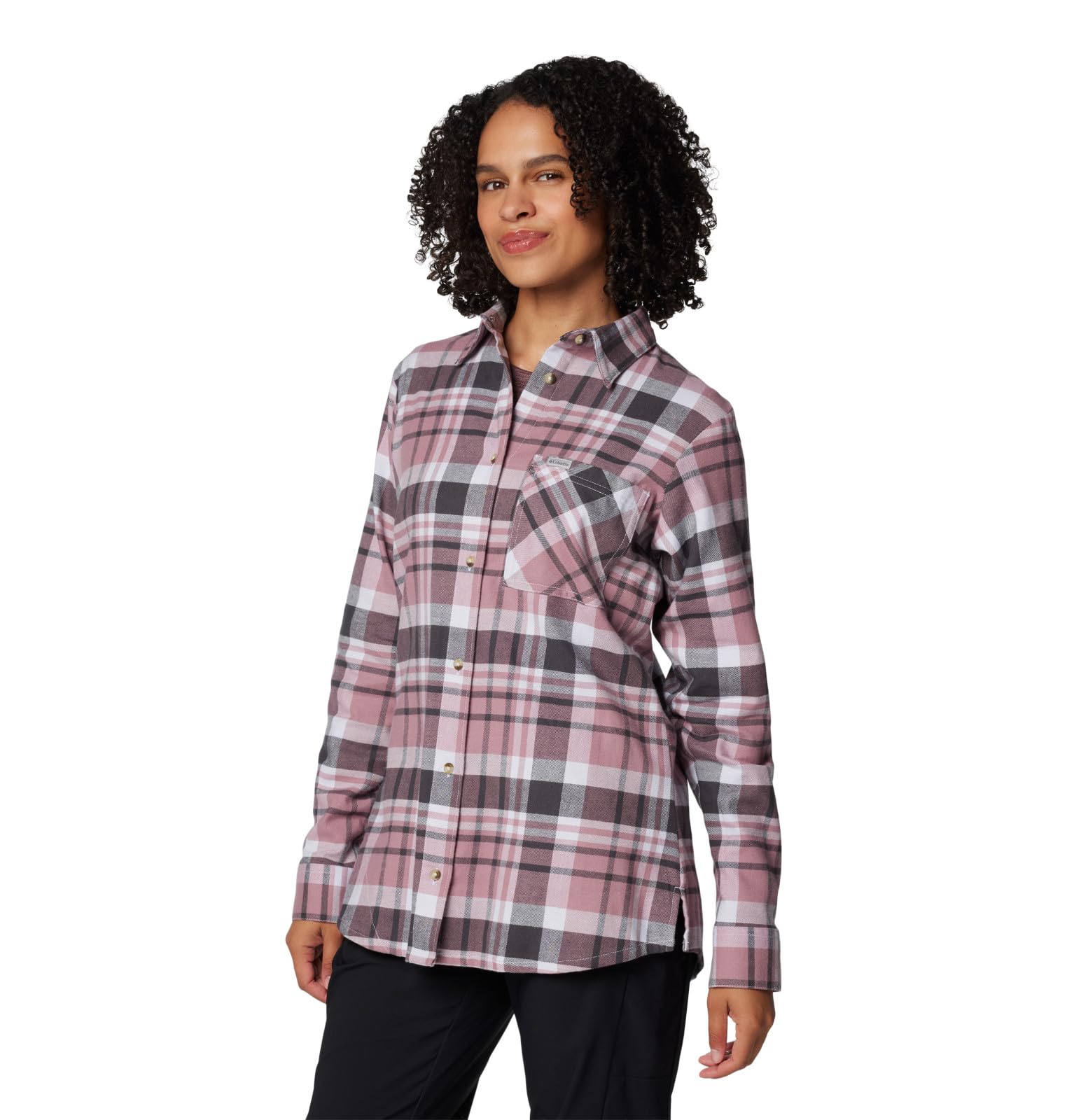 Columbia Damen Calico Basin Flannel Long Sleeve Shirt Calico Basin Langarm-Flanellhemd