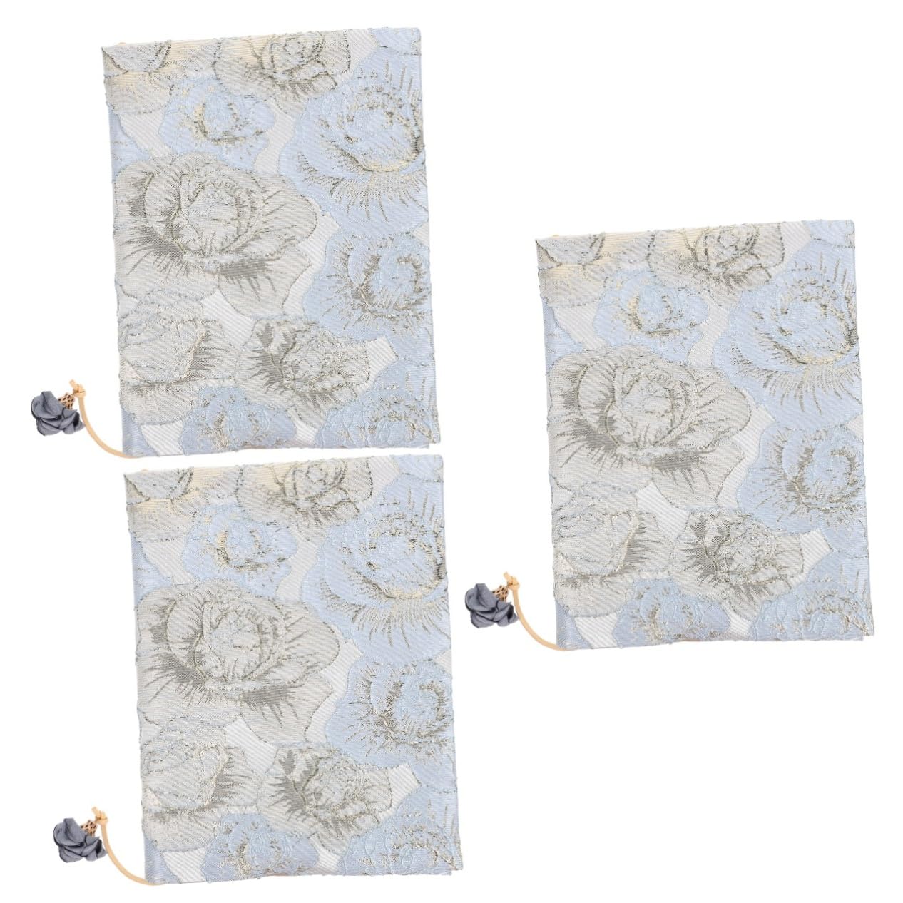OSALADI 3 Piezas Cubierta de Libros Mano Elegante y Resistente Protector de Textos Decorativo Libros y Cuadernos