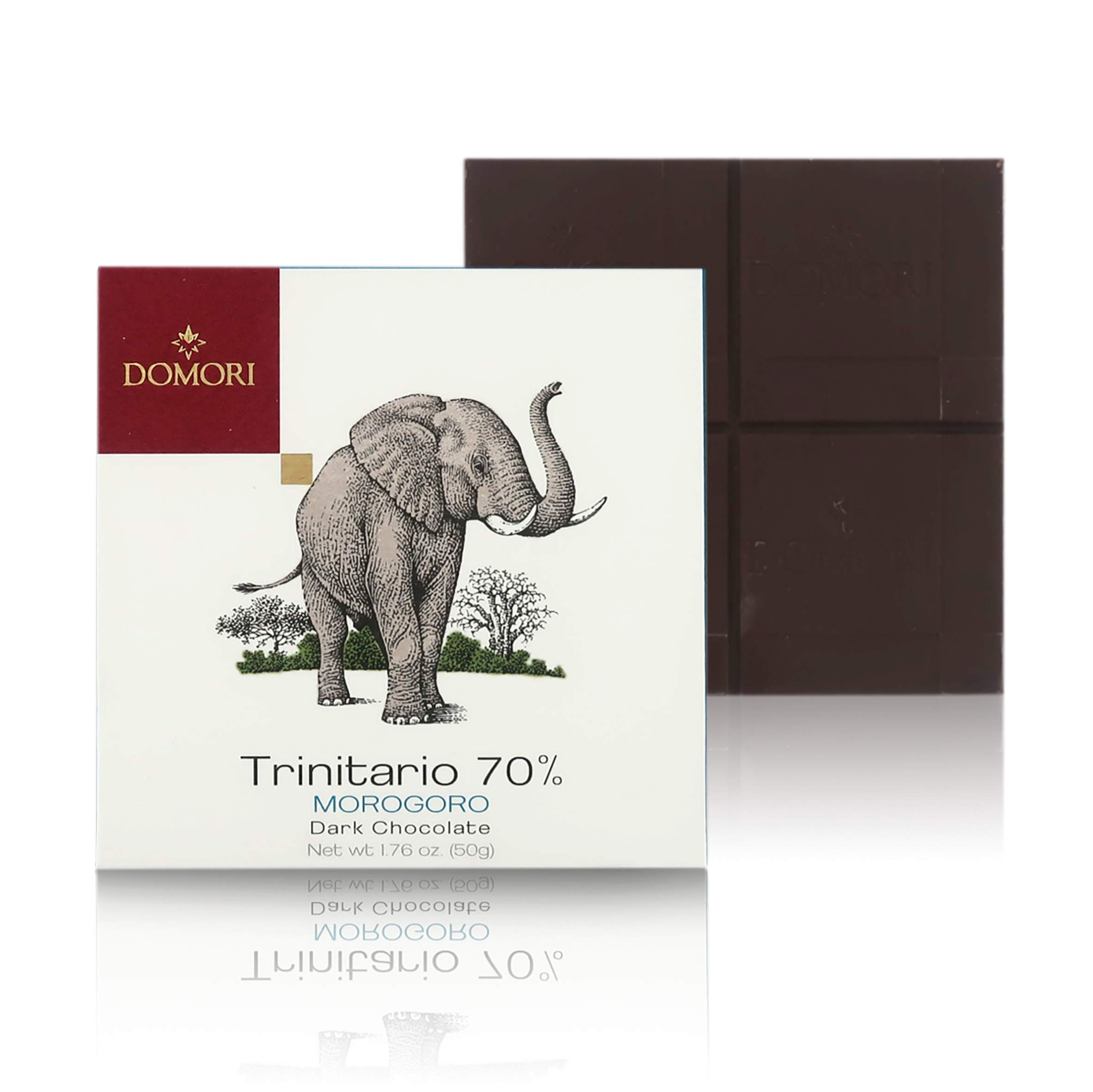 Chocolate Bar The Origins, Tanzania/Morogoro, Trinitario 70%, 50 Grams / 1.8 Ounces