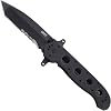 CRKT EDC Folding Pocket Knife: Special Forces Everyday Carry, Automated Liner Safety, Dual Hilt, G10 Handle, 4-Position Pocket Clip
