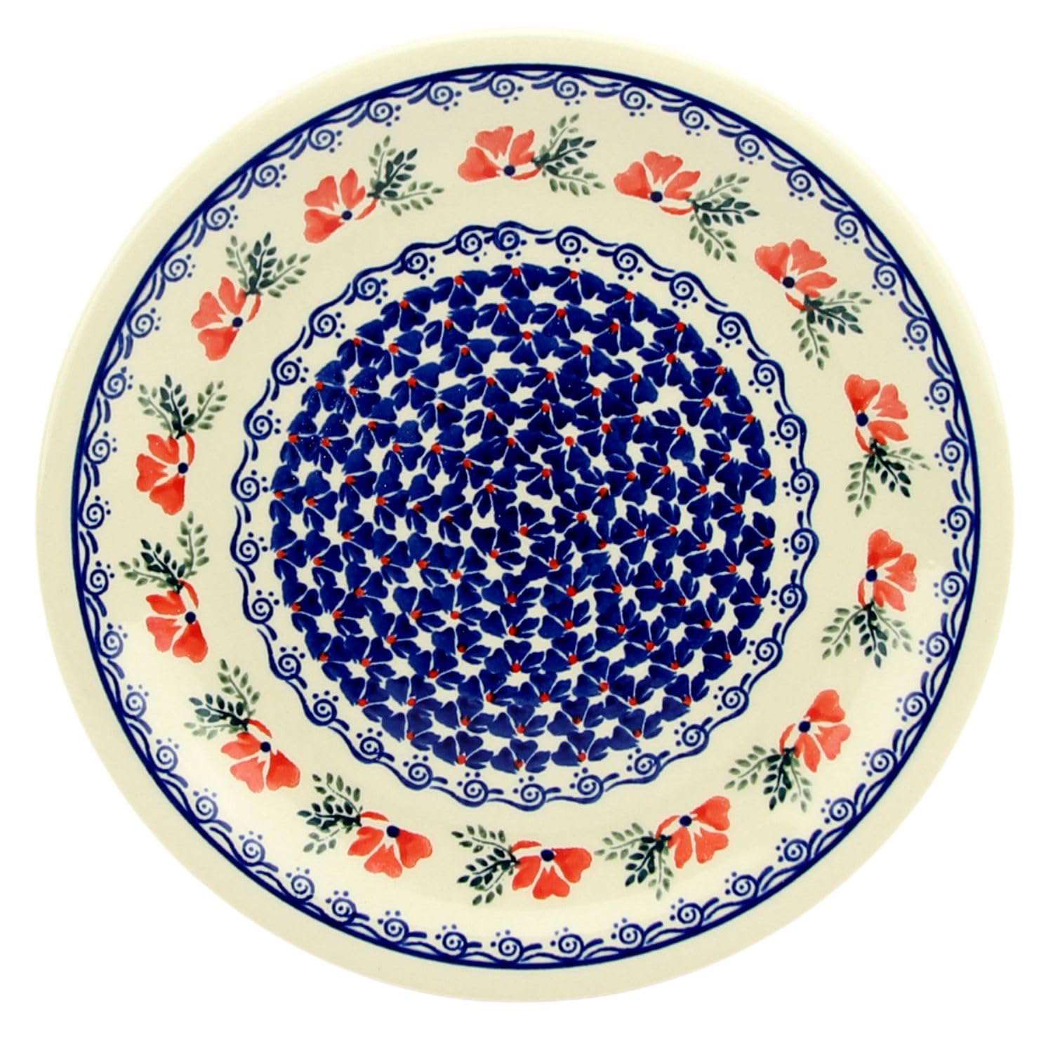 Polish Pottery Authentic Colander & Plate Set - Handmade In Bolesławiec ...