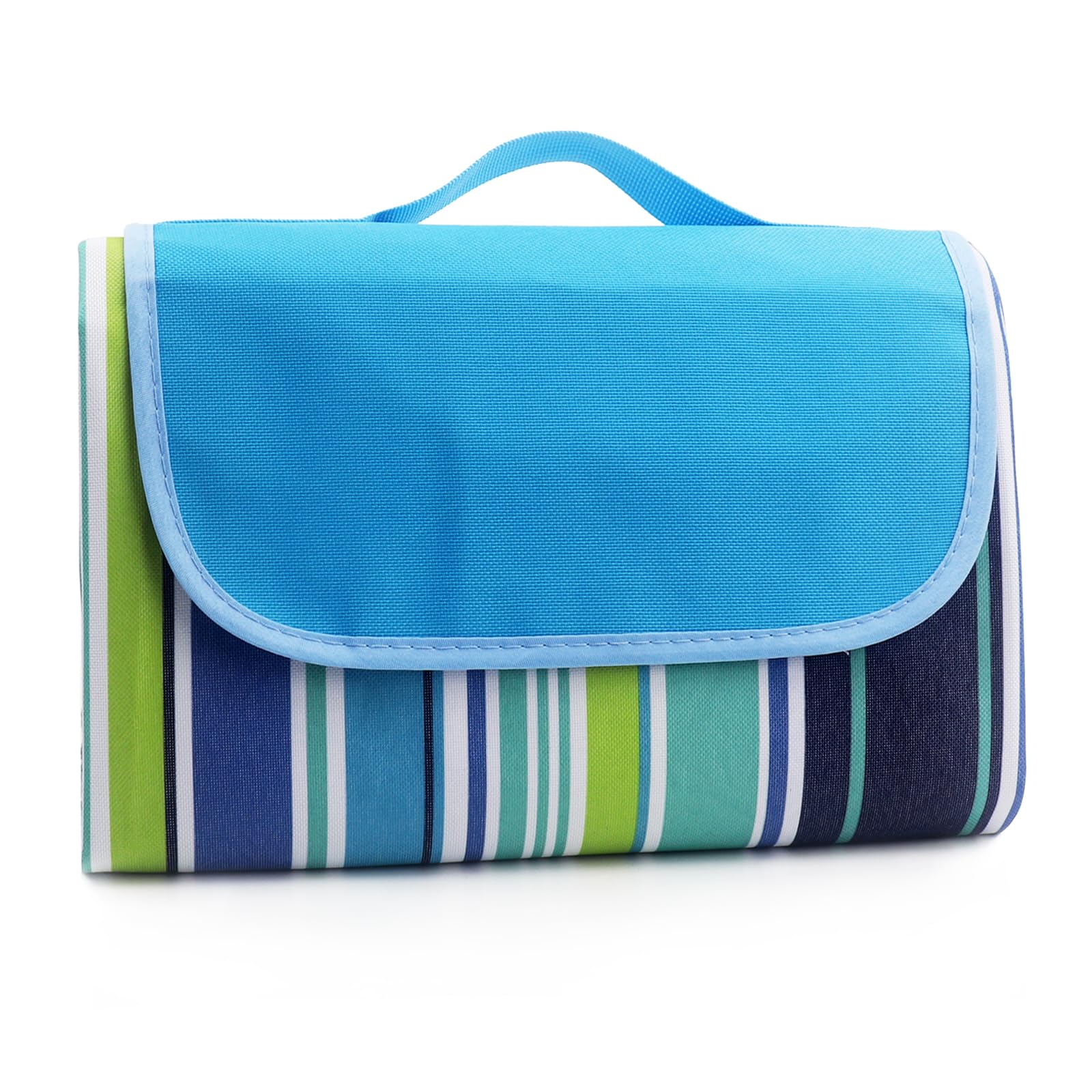 Picnic Mat Blanket | Beach Mat | Outdoor Foldable Water-Resistant Portable Mat | Used for Yoga | Camping Hiking Grass Travelling | Picnic Backpack Accessories-image-14