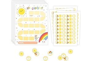 Behavior Reward Chart for Kids: Motivate Positive Habits with Fun Stickers