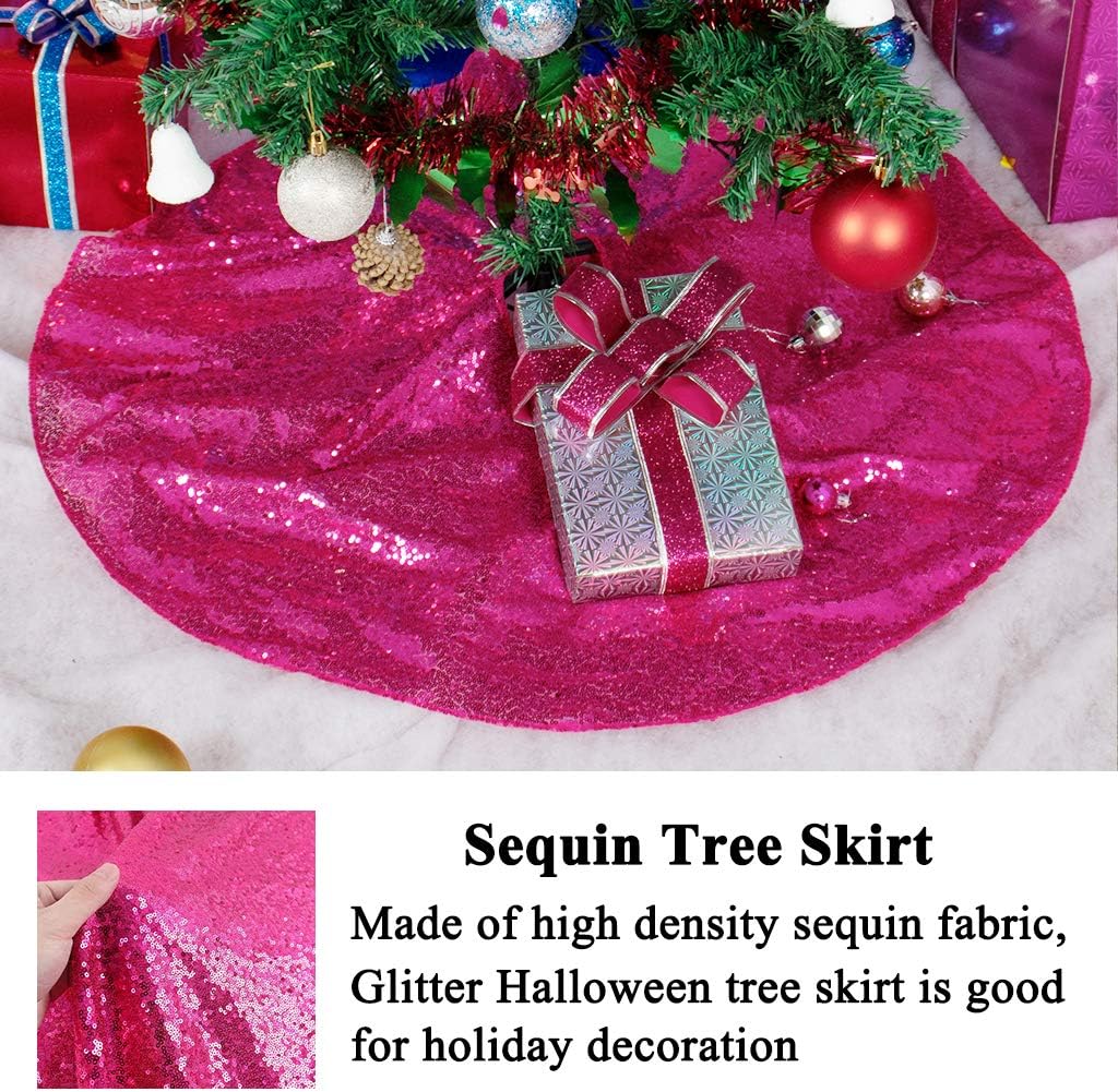 sequin tree skirt kits