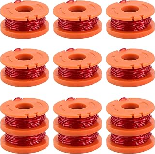 TOMOON 12 Pack WA0010 Trimmer Line Spools-Compatible with W.orx String Trimmer-0.065" Weed Wacker String,PA6-GF30 Trimmer Spool-Replace WA0004 WG163 WG165 WG180